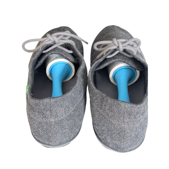 Sanuk Casual Loafers Shoes Mens Size 11 Gray Lace‎ Up Comfort Lightweight - Picture 8 of 10